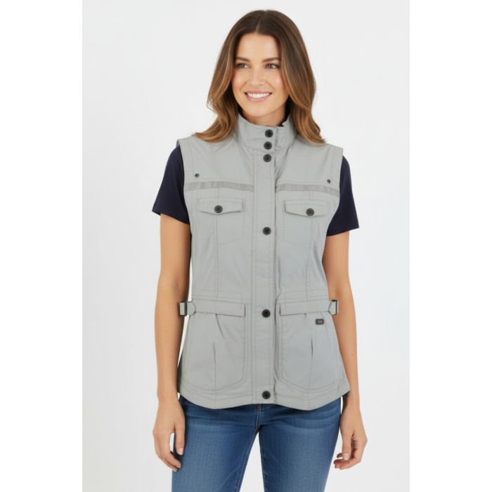 Women's Summer Vest Exhausted Ixs Dalia Grey