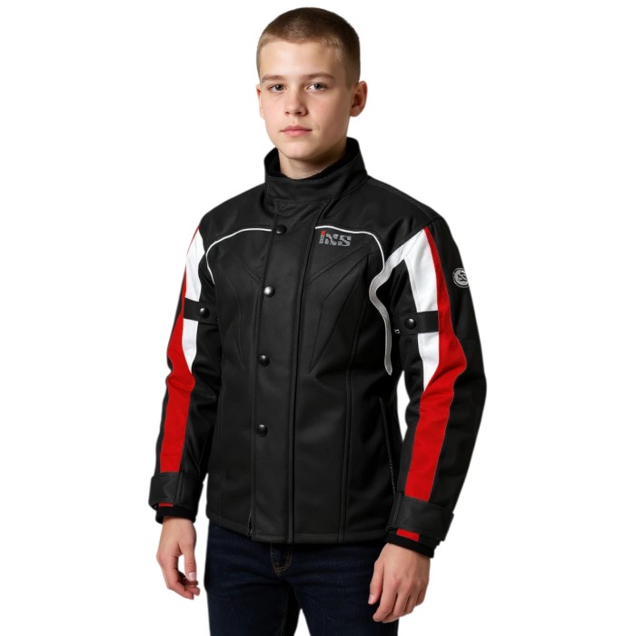 Jamie II Ixs Fant Technische Jacke für Jungen in Rot