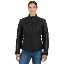 Chaqueta de mujer con protectores Chloe Frank Thomas negro