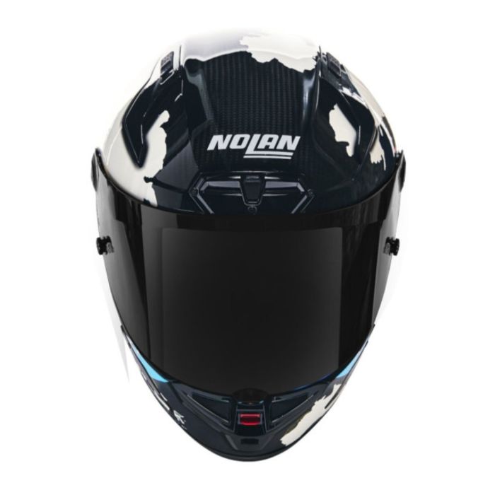 Casco Nolan X-804 Rs UC CHECA 30TH ANNIVERSARY SPECIAL EDIT Blu Liquido
