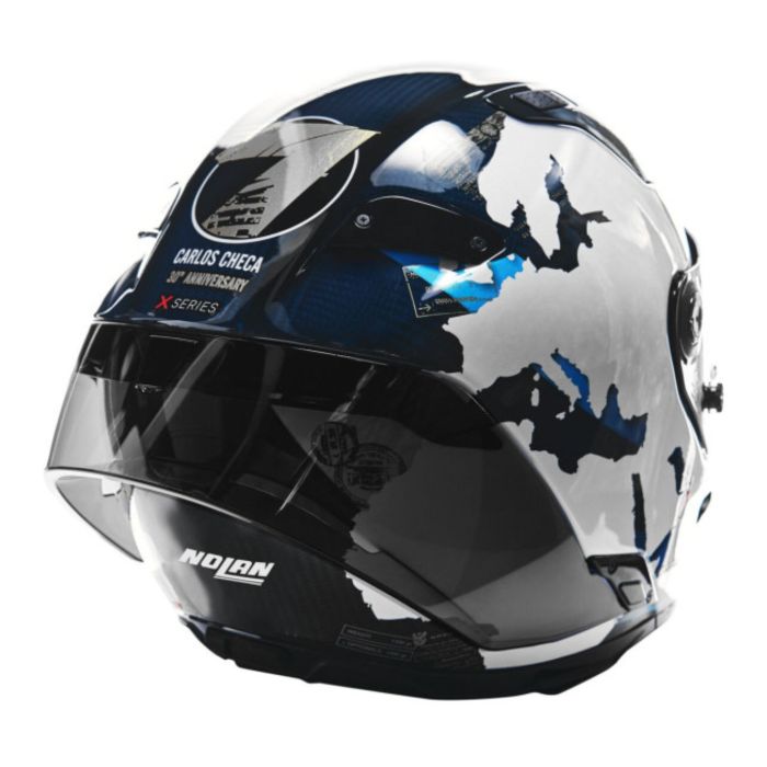 Casco Nolan X-804 Rs UC CHECA 30TH ANNIVERSARY SPECIAL EDIT Blu Liquido