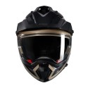 Casco Nolan N70-2 X 06 Classico Nobile Sabbia Nero