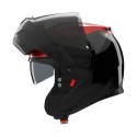 Casco Modulare Nolan N100-6 Verniciatura Speciale Rosso Nero Antracite