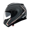 Casco Modulare Nolan N100-6 Radiante Grigio Lava Italia