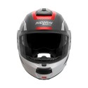 Casco Modulare Nolan N100-6 Cinetico Grigio Lava Bianco R