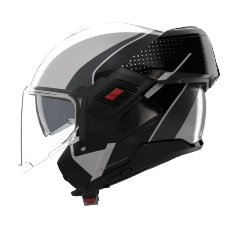 Casco Nolan N120-1 Fluente Bianco Nero Antracite