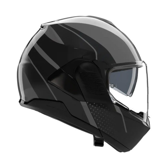 Casco Nolan N120-1 Fluente Grigio Lava Nero Antracite