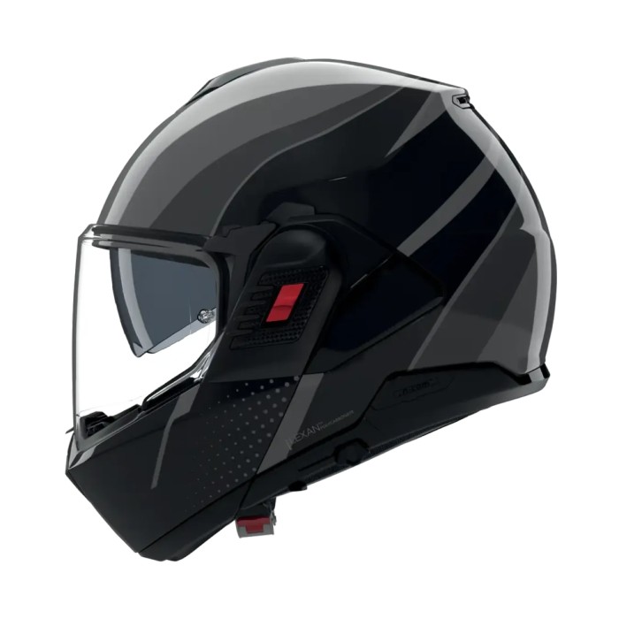 Casco Nolan N120-1 Fluente Grigio Lava Nero Antracite