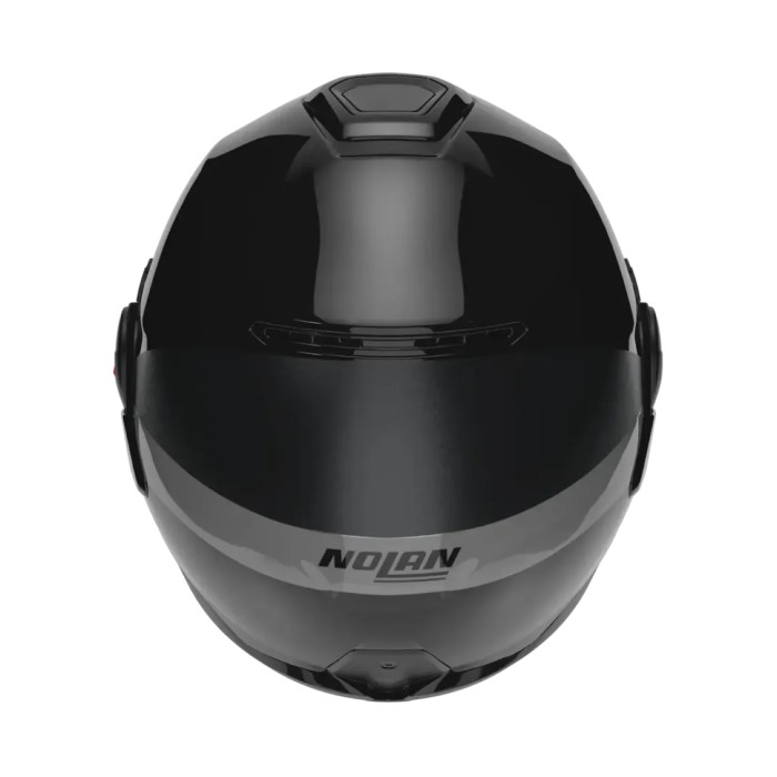 Casco Nolan N120-1 Blocco Nero Antracite Rosso