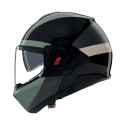 Casco Nolan N120-1 Blocco Nero Antracite Verde