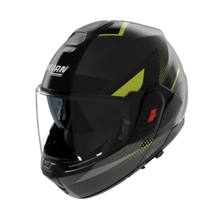 Casco Nolan N120-1 Ciclone Grigio Lava Nero Ver