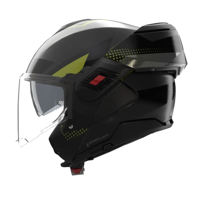 Casco Nolan N120-1 Ciclone Grigio Lava Nero Ver
