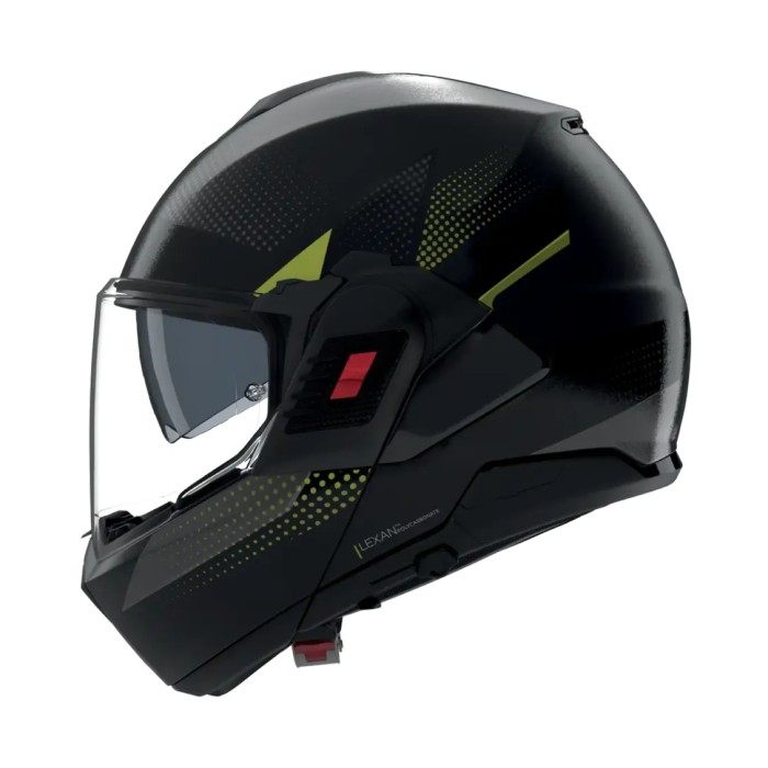 Casco Nolan N120-1 Ciclone Grigio Lava Nero Ver