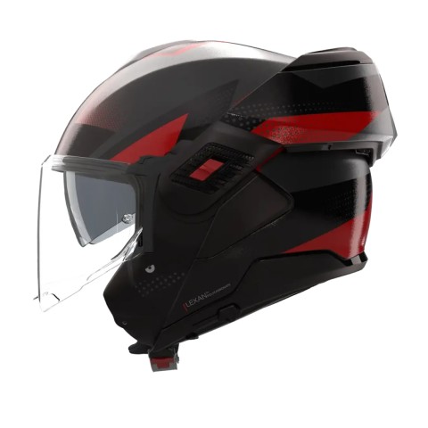 Casco Nolan N120-1 Ciclone Grigio Lava Nero Ros