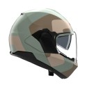 Casco Nolan N120-1 Omocromo Verde Marrone Sabbia