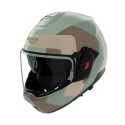 Casco Nolan N120-1 Omocromo Verde Marrone Sabbia