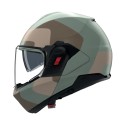Casco Nolan N120-1 Omocromo Verde Marrone Sabbia