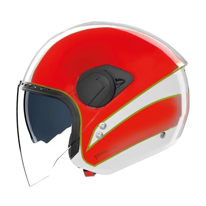 Casco Nolan N20-2 Visor Tricolore Bianco Verde Rosso