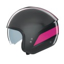 Casco Nolan N20-2 Dolce Vita Grigio Lava Fucsia