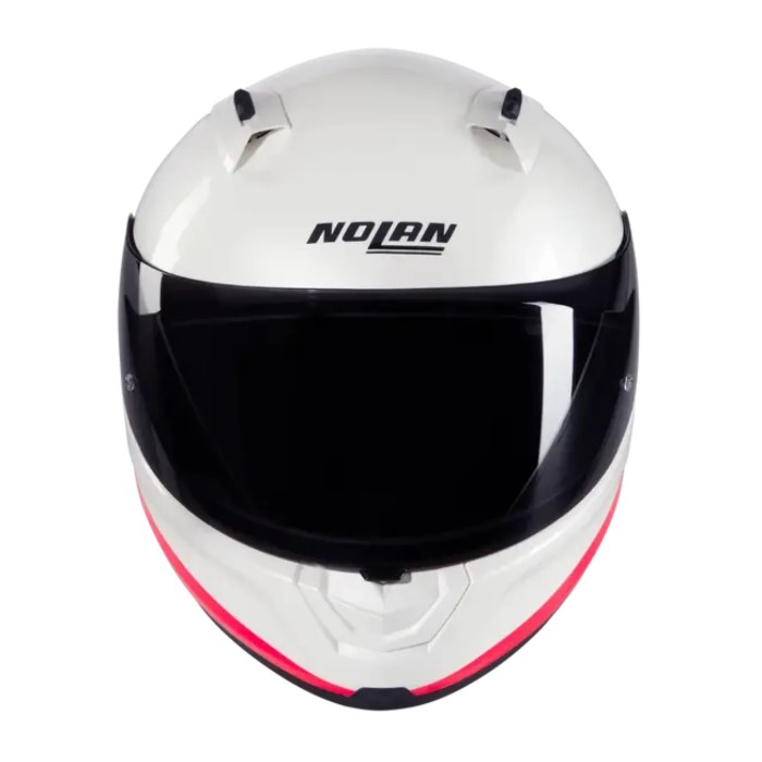 Casco Nolan N60-6 Sport Verniciatura Speciale Perla Nero Arancione