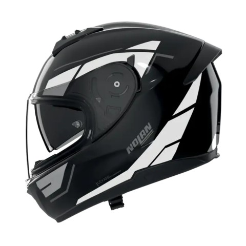 Casco Nolan N60-6 Sincrono Nero Bianco