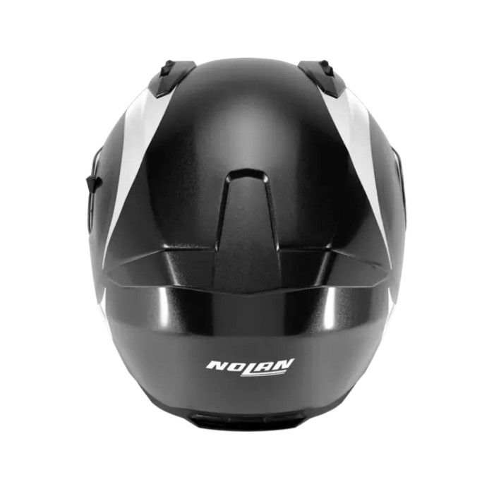 Casco Nolan N60-6 Bifase Nero Bianco Grigio