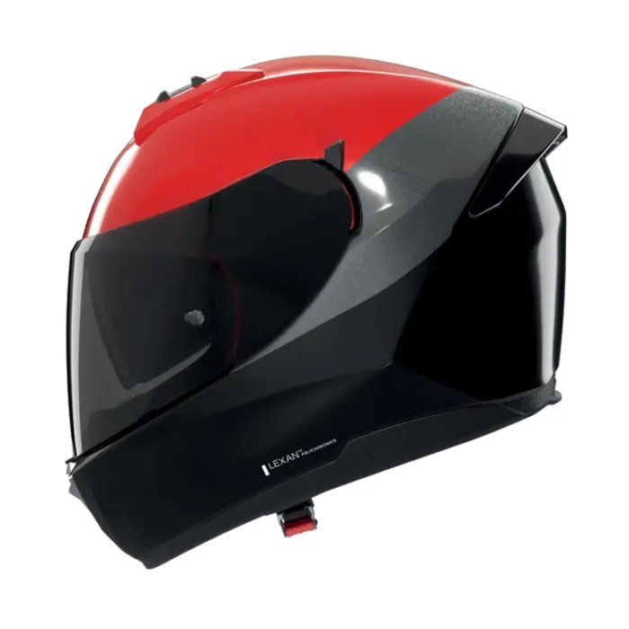Casco Nolan N60-6 Verniciatura Speciale Nero Rosso Antracite