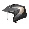Casco Nolan N70-2 X 06 Selvado Nero Grigio Lava Bianco Sabbia