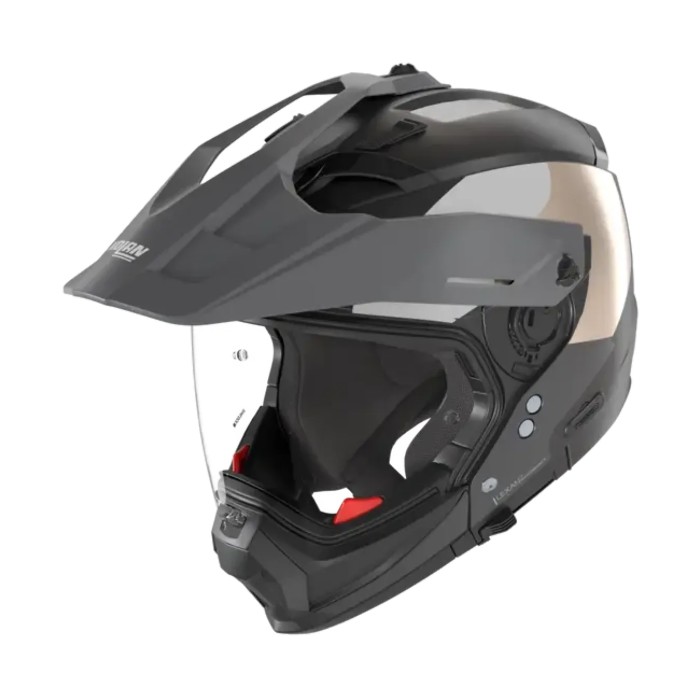 Casco Nolan N70-2 X 06 Selvado Nero Grigio Lava Bianco Sabbia