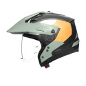 Casco Nolan N70-2 X 06 Selvado Nero Verde Grigio Bianco Arancione