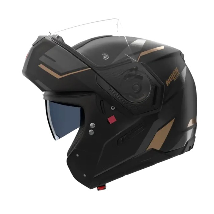Casco Nolan N90-3 06 Sincrono Nero Antracite Oro