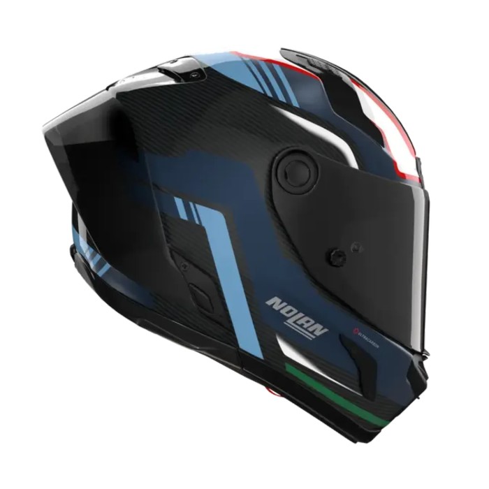 Casco X-lite X-804 Rs Piega Blu Azzurro Rosso