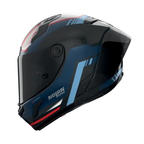 Casco X-lite X-804 Rs Piega Blu Azzurro Rosso