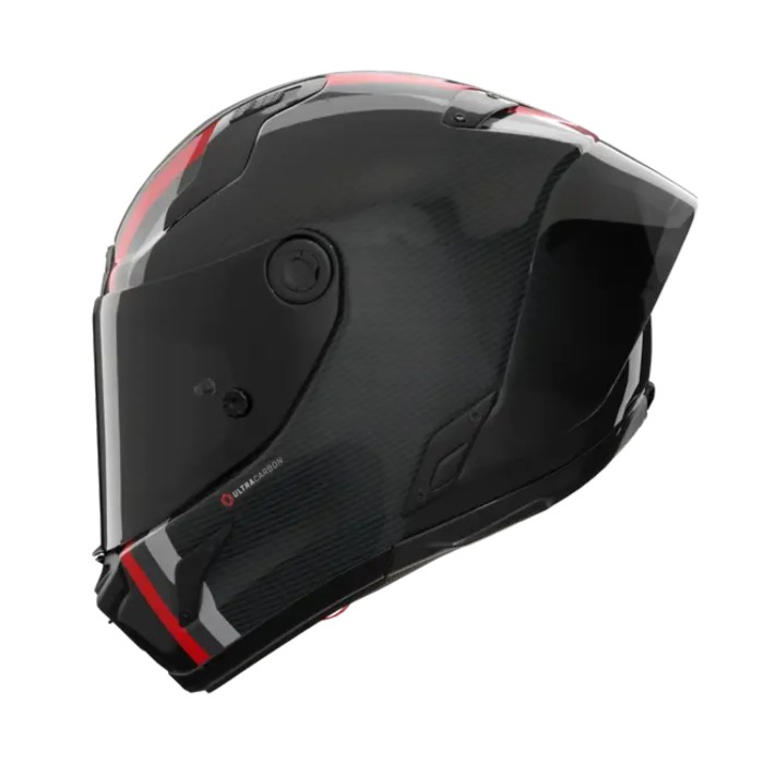 Casco X-lite X-804 Rs Gemini Nero Rosso Antracite