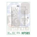 Filtro Olio Hiflo Hf585 Moto Morini 1200 06-