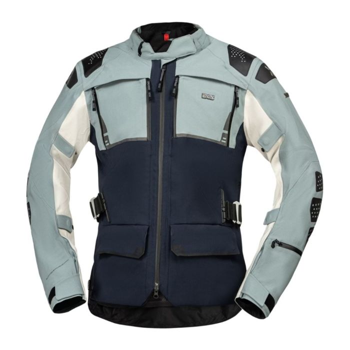 Giacca Con Membrana Laminata Ixs Tourster-stx 2.0 Blu Scuro-grigio