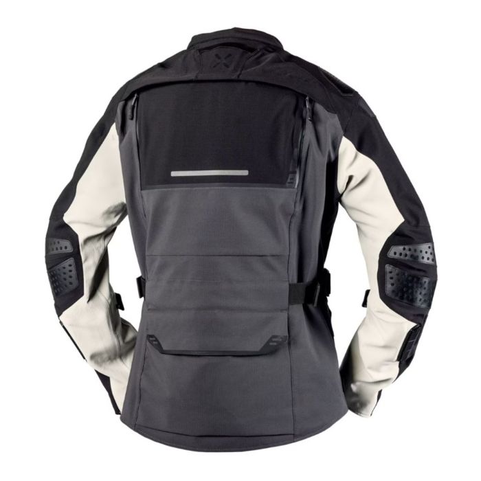 Giacca Con Membrana Laminata Ixs Tourster-stx 2.0 Grigio Scuro-nero-gr