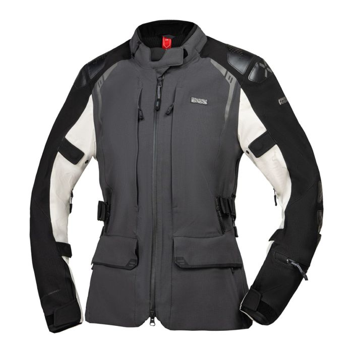 Giacca Donna Con Membrana Laminata Ixs Tourster-stx 2.0 Nero-grigio