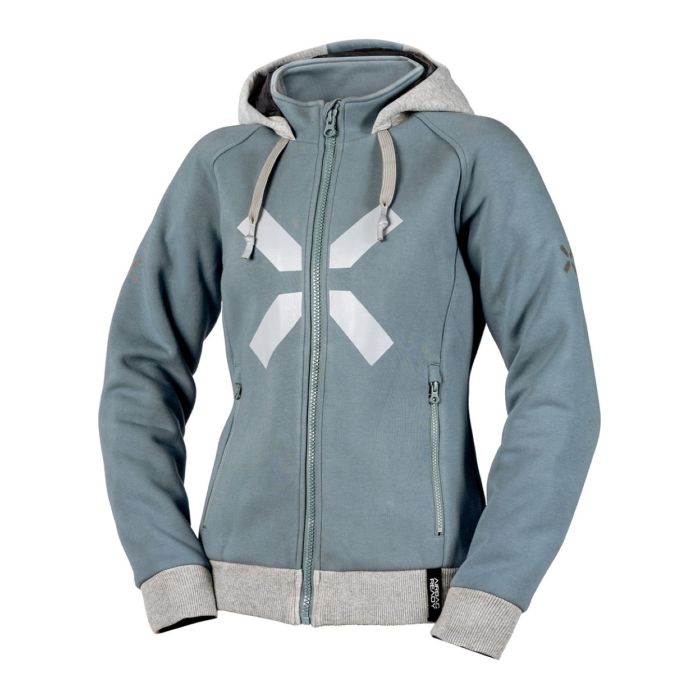 Felpa Tecnica Donna Ixs Rapid 1.0 Blu-grigio