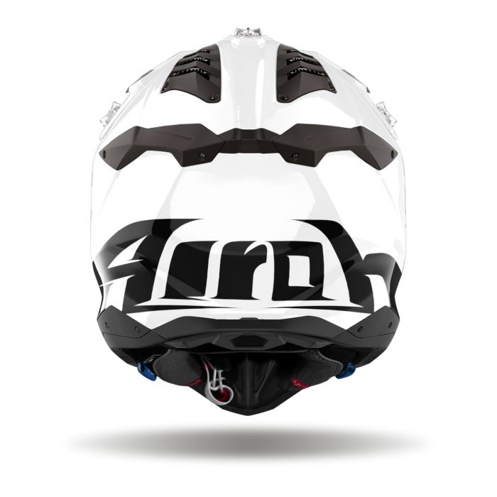 Casco AirohAviator 3 Fim Color White Gloss