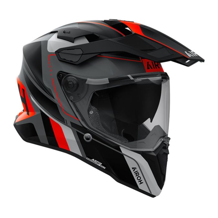 Casco AirohCommander 2 Skip Orange Matt