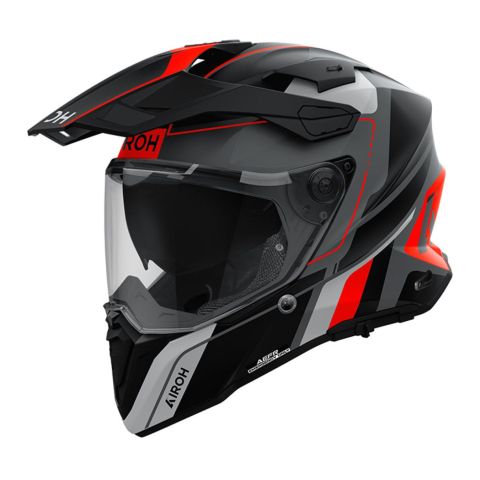 Casco AirohCommander 2 Skip Orange Matt