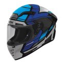 Casco AirohConnor Ego Blue Gloss