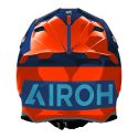 Casco AirohTwist 3 Fancy Orange/blue Gloss