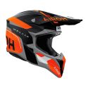 Casco AirohWraaap Conquer Orange Matt