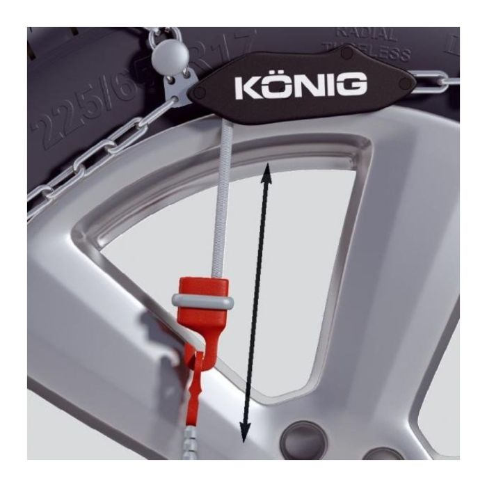 Catena Auto Maglia 12mm Thule/konig Xg-12 Pro 255