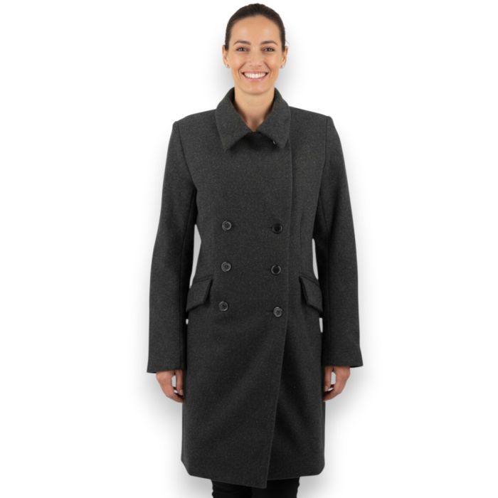 Cappotto Donna Elegante Impermeabile Tucanourbano Carmen Nero