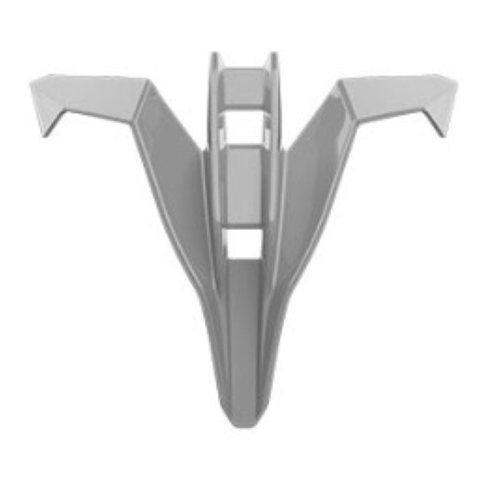 Airoh Chin Vent Cover Twist 3 Grey Gloss