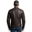 Leather Jacket Ixs Eliott Brown