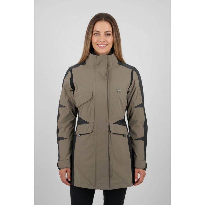 7/8 Damen Technische Jacke Axo Mod York Beige Fant